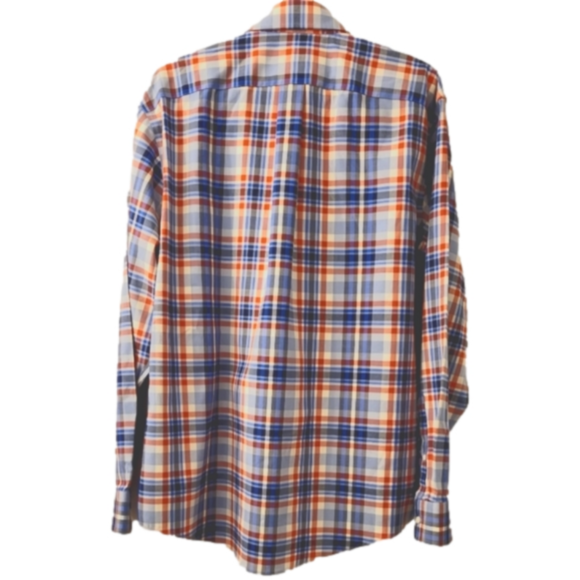 Lands End Long Sleeve Plaid Shirt - Picture 3 of 5
